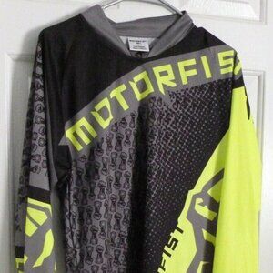 MOTORFIST Jersey Shirt Size Men's Small Snowmobile Gear Adult S Long Sleeve